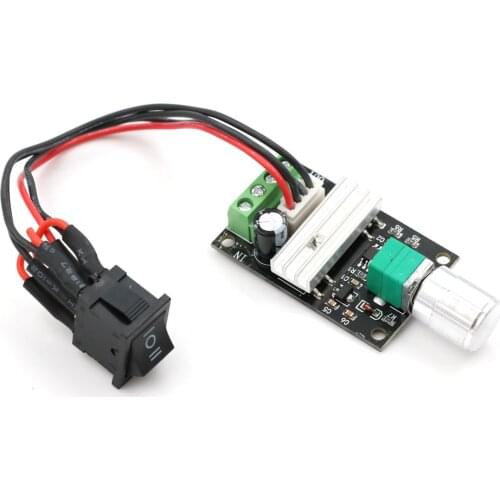 6/12/24/28V 3A 80W DC Motor Speed Controller (PWM) Speed Adjustable Reversible Switch 1203BB dc motor driver reversing