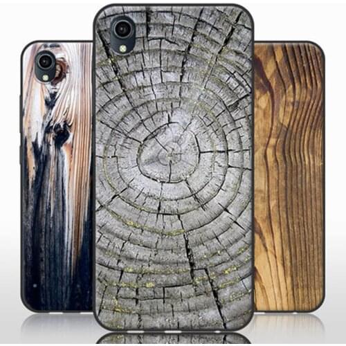 6.22" For vivo Y90 Case Wood Stone pattern style For vivo Y90 Y 90 Full Protective Cover vivoY90 phone Cases coque shell