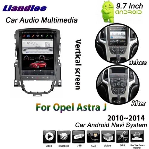 Car Stereo Radio For Opel Astra J 2010 2011 2012 2013 2014 Android Multimedia System Vertical GPS Navigation HD Screen