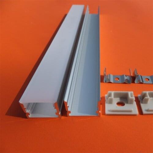 Free shipping U Shape Aluminum Extrusion Profiles/Aluminum Profile Led Lights/2020 Aluminum Profile For Led Strips