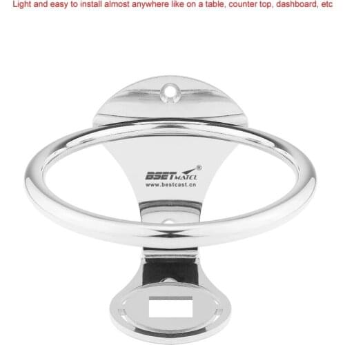 Stainless Steel 316 Cup Drink Holder Can Bottle Holder Stand Mount Support Auto Car Marine Boat Truck RV Fishing Box