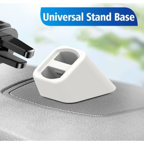 Mobile Phone Air Outlet Clip Stand Base Universal Wireless Car Charger Bracket Support Strong Adhesion Smartphone Holder Base
