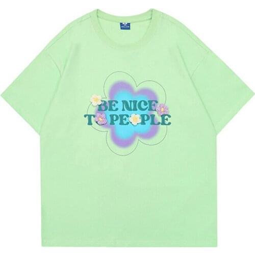 Hip Hop Demon Printed T-shirts Men Women Harajuku Oversize Short Sleeve Streetwear Mens T-Shirt Punk Rock Style Trend Tshirts