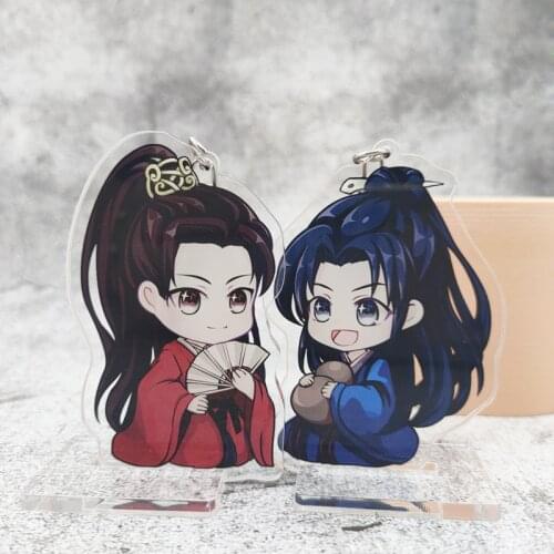 HOT Anime WORD OF HONOR Zhou Zishu Wen Kexing Cute Acrylic Stand Model Plate Keychain Keyring Bag Pendant Toys Cosplay Xmas Gift