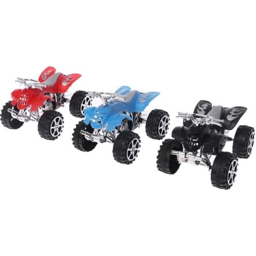Pull Back Mini Inertia Simulation 4 Wheel Beach Motorcycle Vehicle Motocross Model Educational Toy For Kids F3ME
