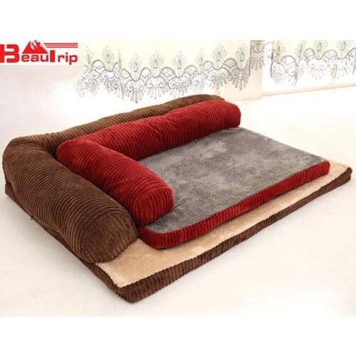 Dog Sofa Bed Removable And Washable Pet Mattress Cute Pets Sleeping Mat Cat Nest Soft Kennel For Puppy Large Dogs Drop Shipping