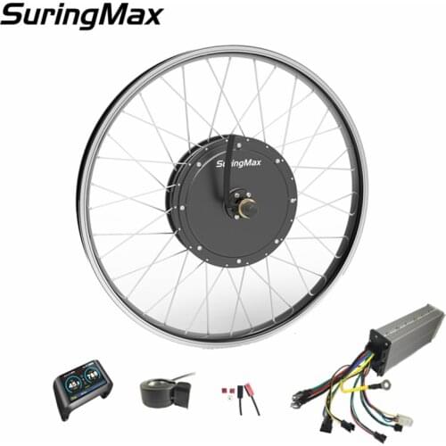 Hot Sell High Quality 72V 3000W 135mm Dropout, Gearless Hub Motor Kit For Electric Bike 26