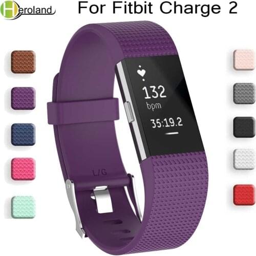 Best price Wristband Wrist Strap Smart Watch Band Strap Soft Watchband Replacement Smartwatch Band For Fitbit Charge 2 Original