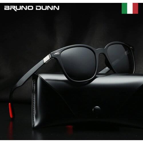 BRUNO DUNN 2019 BRAND DESIGN Classic Polarized Sunglasses Men Women Driving Square Frame Sun Glasses Male Goggle UV400 Gafas Ray