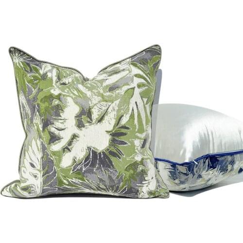 American 3 Colors Leaf Pillow Cushion Cover Housse De Coussin Christmas Decorations For Home Decorative Pillows Luxury Covers