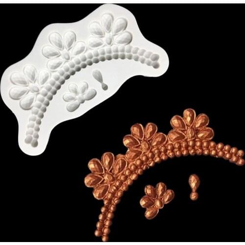 Wholesale 10 pcs/lot 3D Silicone Fondant Cake Chocolate Candy Jello Silicone Decorating Mould Tools