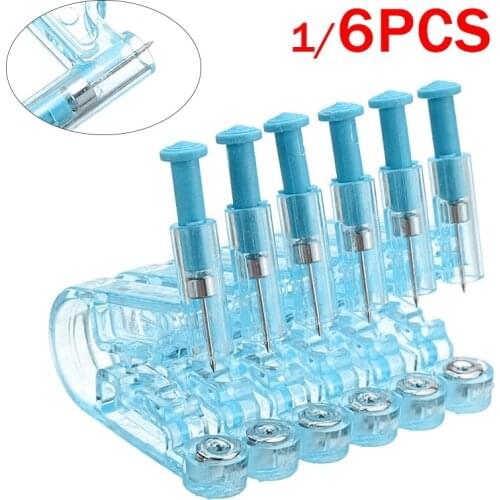 6/5/4/2/1Pcs Disposable Painless Ear Piercing Healthy Sterile Puncture Tool Without Inflammation for Earrings Ear Piercing Gun