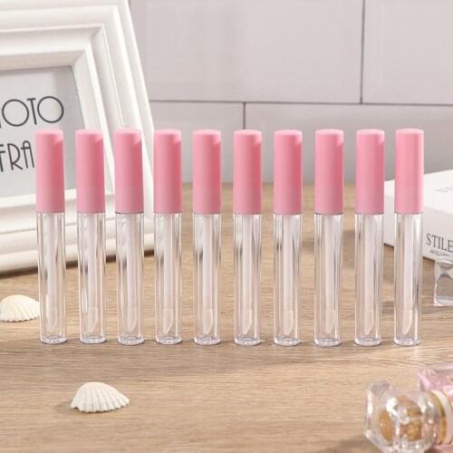 10pcs/lot 2.5ML Plastic Lip Gloss Tube DIY Lip Gloss Containers Bottle Empty Cosmetic Container Tool Makeup Organizer