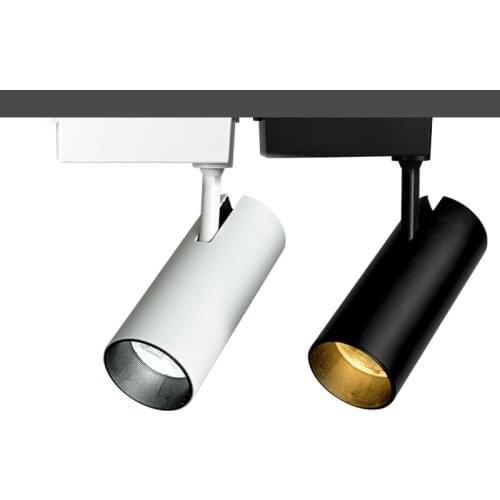 CREE LED COB Track Rail Light 7W 10W 15W 20W 30W Spotlight Anti-glare Adjustable Rail Track Lighting for Mall Exhibition Office