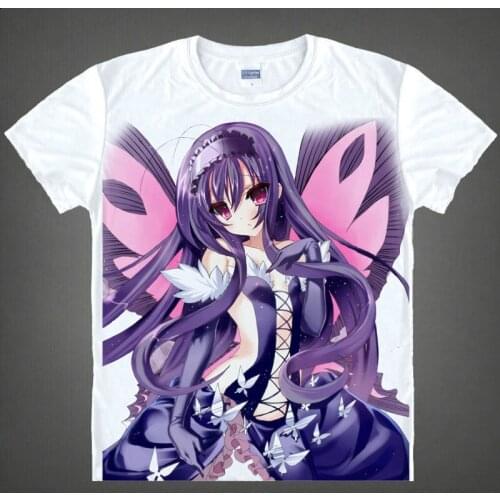 Accel World T-Shirt White Snow Princess Shirt summer cool shirts short sleeves mens shirts girls' cute colorfast anime t-shirts