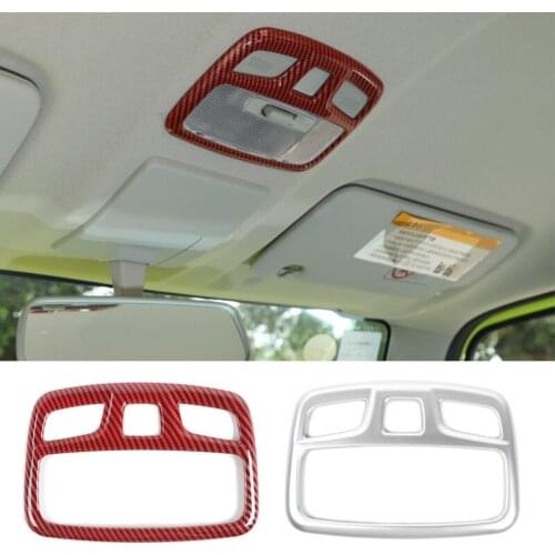 YCCPAUTO 1Pcs Car Interior Decoration ABS Reading Lights Trim Sticker Cover For Suzuki Jimny 2019 Accessories