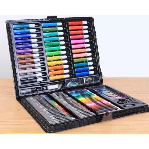 1 Pcs A Set of Childrens Brush Watercolor Pen Set Student Gift Stationery Crayon Oil Pastel Leisure Entertainment
