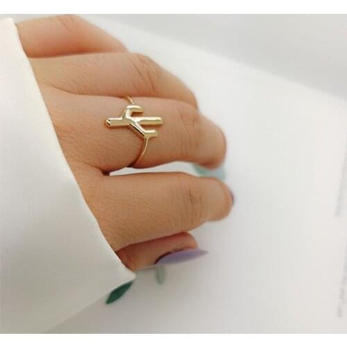 12 pcs/lot new arrival items fashion copper brass casting metal cactus finger rings