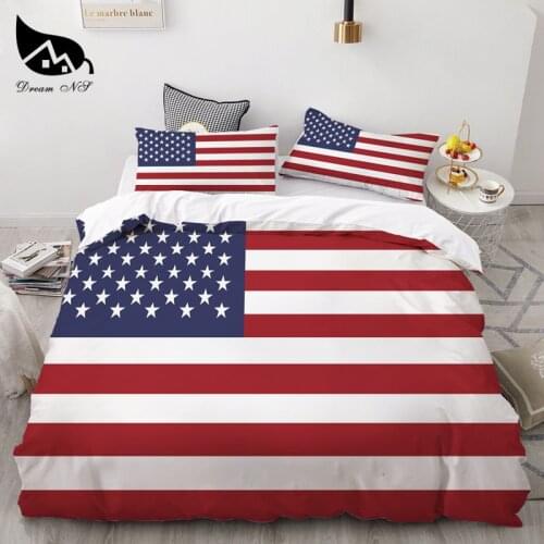 Dream NS 3Pcs New Modern flag United Kingdom Bedding Home Textiles Set Queen Bedclothes Duvet Cover Pillowcase Bedding Sets