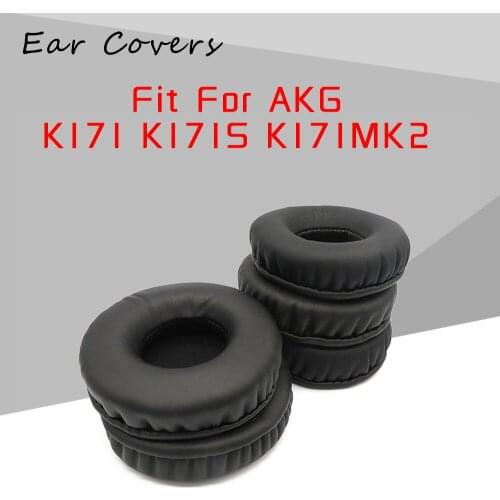 Ear Pads For AKG K171 K171S K171MK2 Headphone Earpads Replacement Headset Ear Pad PU Leather Sponge Foam