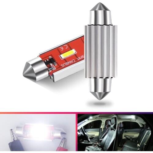 C10W C5W led Festoon 31mm 36mm 39mm 41mm Free car styling led Reading Light License plate Interior lamp bulbs white