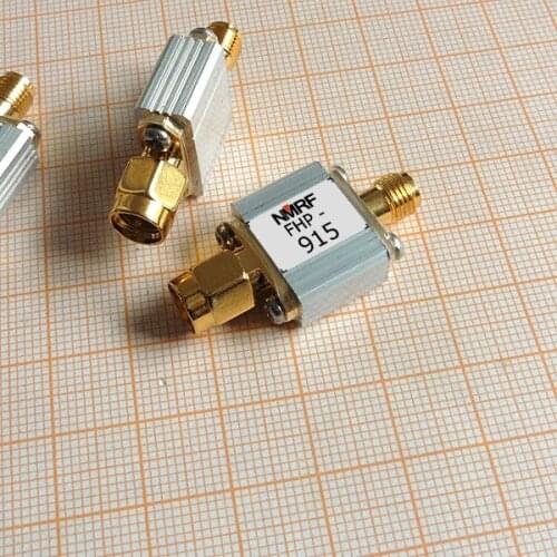 FHP-915 915MHz high-pass filter RF coaxial LC filter Ultra-small SMA interface