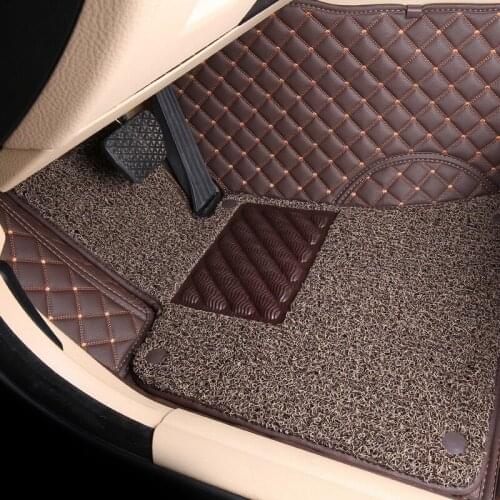 Myfmat full surrounded new car floor mats for gla200 glk300 ml400 e260 b200 s350 c200l free shipping long-lasting easy-cleaning
