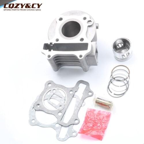 GY6 39mm 50cc Cylinder Kit for Motofino MF50QT MF50QT-2 MF50QT-7 50cc 4T