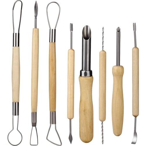 8pcs Pumpkin Carving Tools Kit Professional Pumpkin Lantern Tools Set Halloween Decoration Tools Supplies