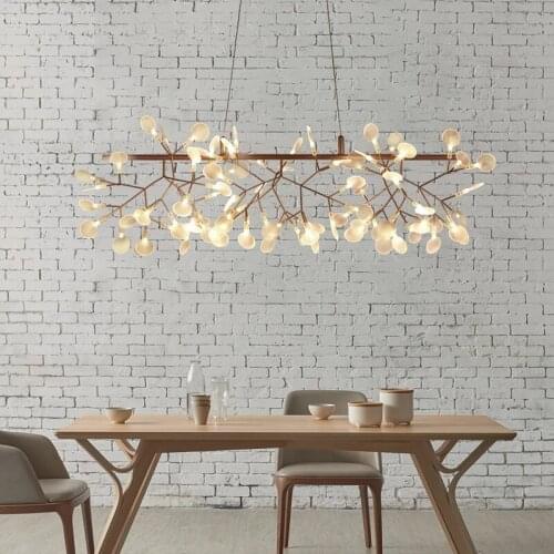 Nordic Style Modern Firefly Led Chandelier Living Room Kitchen Dining Room Bedroom Loft Scandinavian Home Decor Indoor Lighting