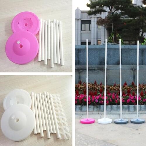 Hot Sale 150cm 120cm 90cm Balloon column base /stick /plastic poles Balloon arch Wedding Event party supplies Garden decorations