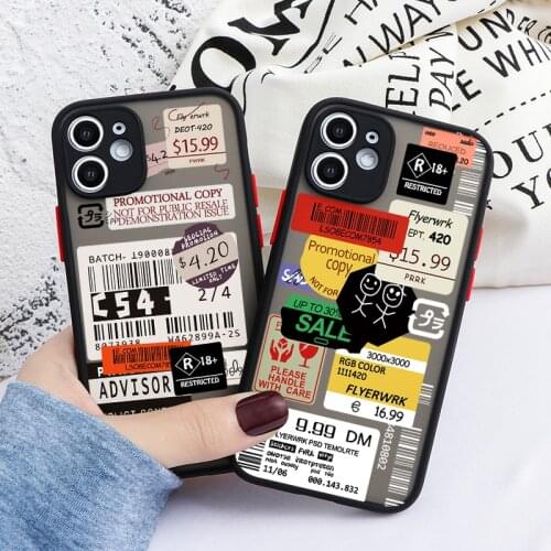 Funny Vintage Bar Label Case For Samsung Galaxy S20 FE S10 S9 S8 Plus M31 A11 A10 A50 A51 A70 A71 A41 A31 A21s Note20 Ultra Case
