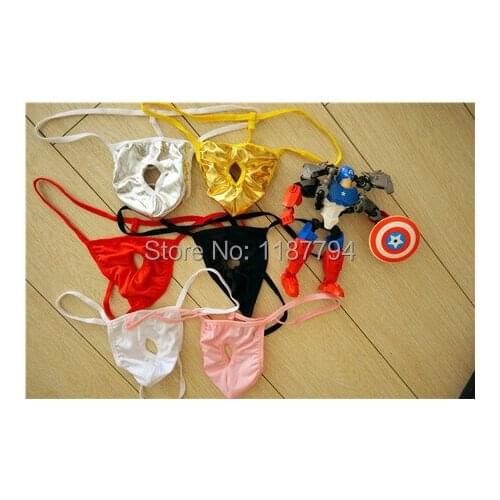 Sexy Gay Mens Underwear 100pcs Cheapest Jockstrap Penis Pouch Lingerie G-string Brand T Back G String Thong Panty Cocksox NDD100