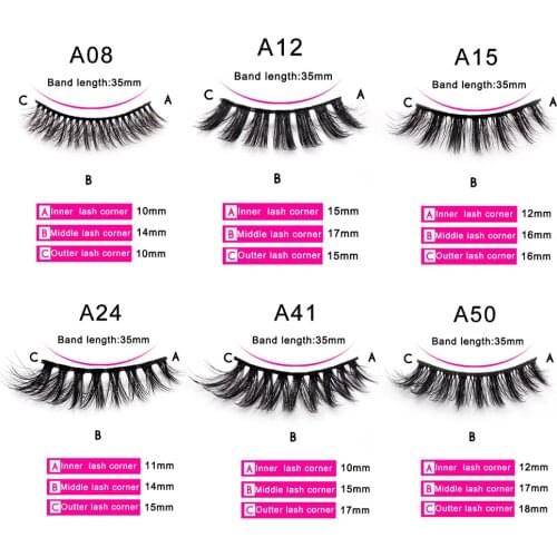 10Pairs 3D Mink Lashes Natural Eyelashes Dramatic False Eyelashes Faux Cils Makeup Wholesale Fake Eyelash Extension maquiagem