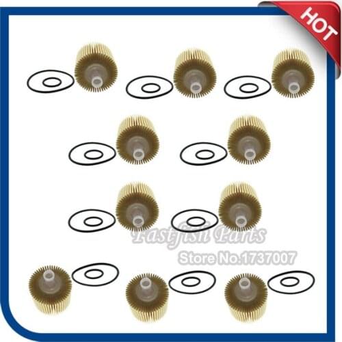 10 PCS Oil Filter For 04152-YZZA3 IS250 IS350 GS300 GS350 GX460 IS250 IS350 2WD