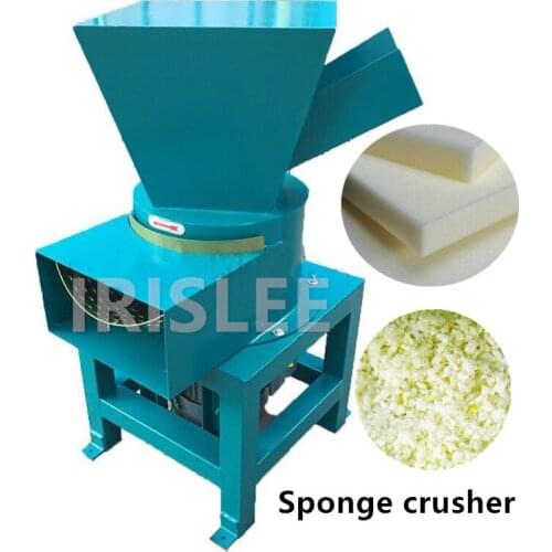 2020Small Foam Crushing Machine/Automatic Sponge Crusher and Shredder machine
