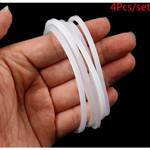 4pcs/set Useful Replacement Gaskets Seal Rubber Ring For Magic Bullet Flat/Cross Blade