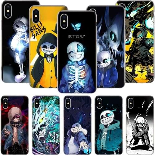 Undertale Papyrus Sans Doggo Phone Case For iPhone 11 12 Pro XS XR X Max 7 8 6 6S Plus Mini + 5 SE Pattern Customized Coque Cove