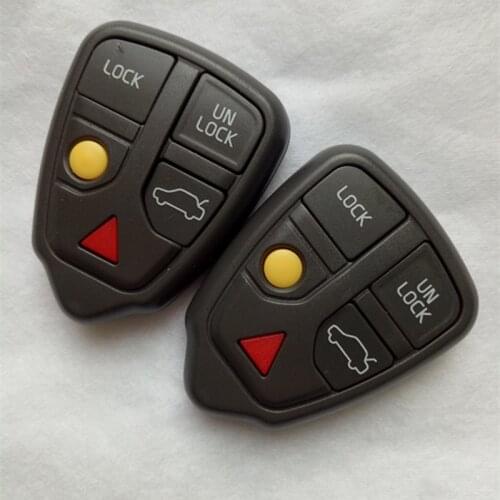 DAKATU 5 Buttons Car Remote Control Keyless Fobs Shells For Volvo XC70 XC90 S40 S60 S70 S80 Replacements Key