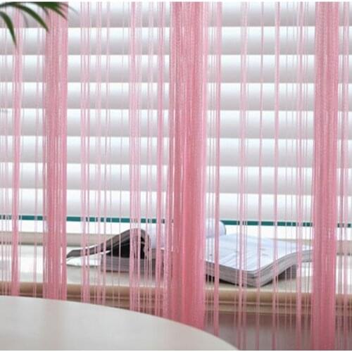 Interiors Decorative curtains multi-color doors Curtains home textiles light partitions in the living room dining room