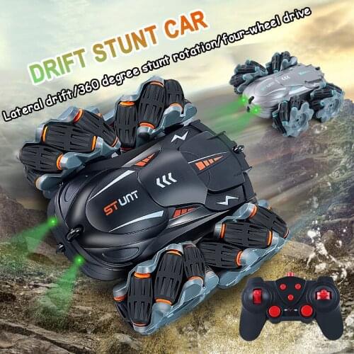 Remote Control Car Toys For Kids 360 Rotation Drift Trick Double Sided Car Rc Climbing Off-road Vehicle Game Children Toy Gift