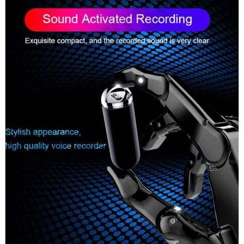 Voice recorder mini recording dictaphone micro audio sound digital professional flash drive secret record small