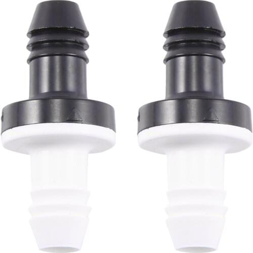 2Pcs 3/8 inch 10Mm Inline Abs One Way Water Non Return Check Valve For Fuel Gas Liquid Air