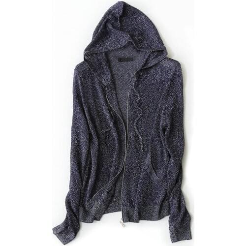 Fin Dreey Women's Sweaters With A Zipper