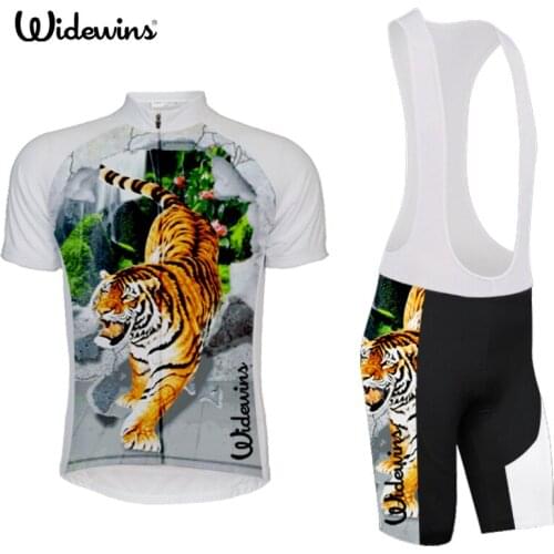 Russia tiger Polyester Summer Short Sleeve Bicycle Jersey Cycling Jersey Bike Cycling Clothing Bicycle Clothes Sportswear 5799