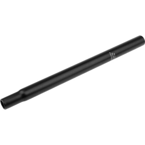 Lighweight Aluminum Alloy Pillar Seatpost 25.4 x 250mm/9.8 inch Black Seat Tube Replacement