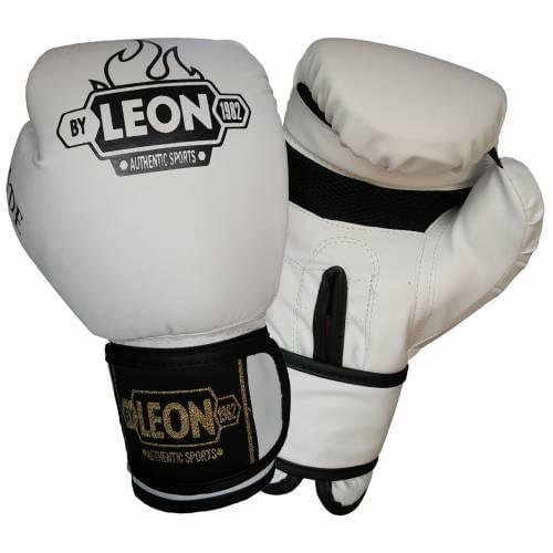 Leon Blade Training Boxing, Kick Boxing and Muay Thai Gloves White