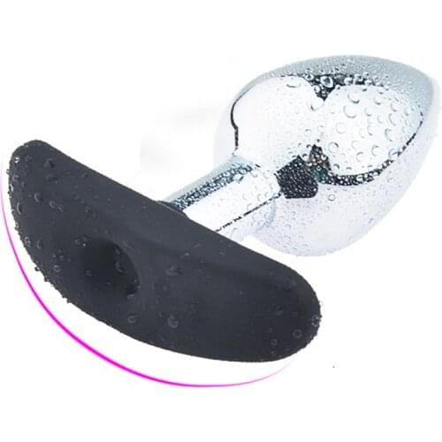 Metal Anal Plug Outdoor Wear Butt Beads Sex Toys for Women Men Prostate Massage 3 Sizes Stainless Steel Anus Dilator Mini Dildo