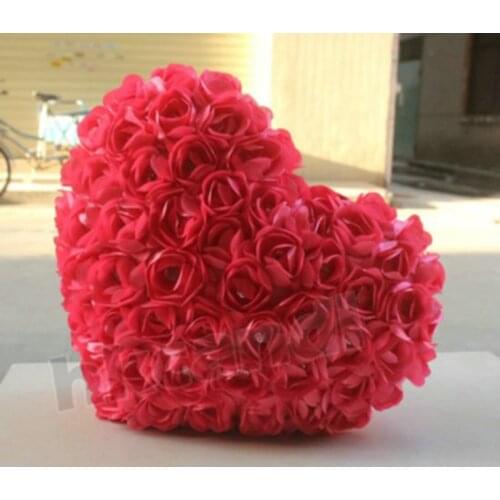 Heart Shape Fashion pillow chair pillows Hold Pillow Roses Chair Cushion Toy Hold Couch Pillows stuffed plush toys