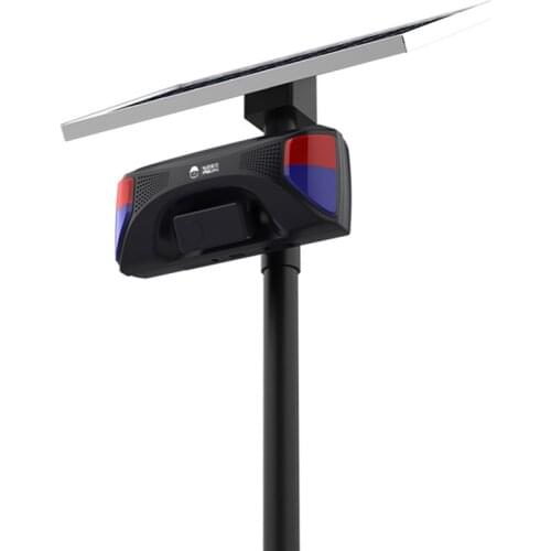 Mp3 alarm Solar Sound Alert Solar Powered Sound Light Motion Sensor Siren Strobe Security Light LED